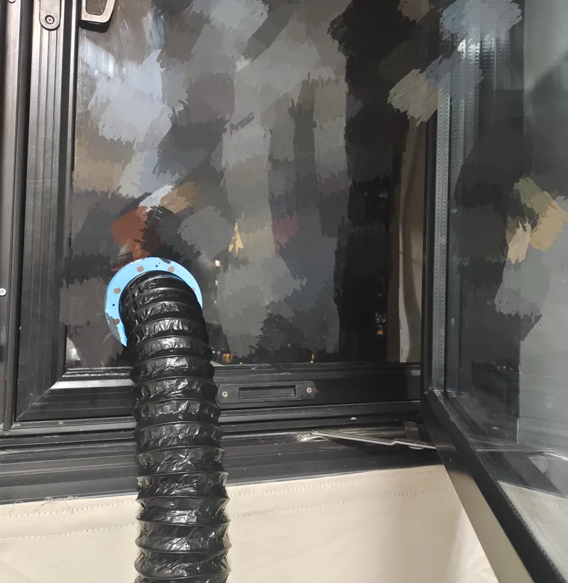 3 inch + 4 inch Magnetic exhaust window mount