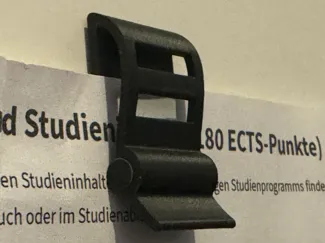 Paper Clip Office Wall Mount