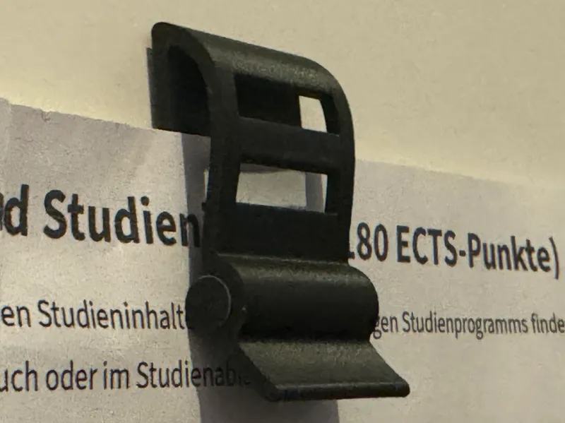 Paper Clip Office Wall Mount
