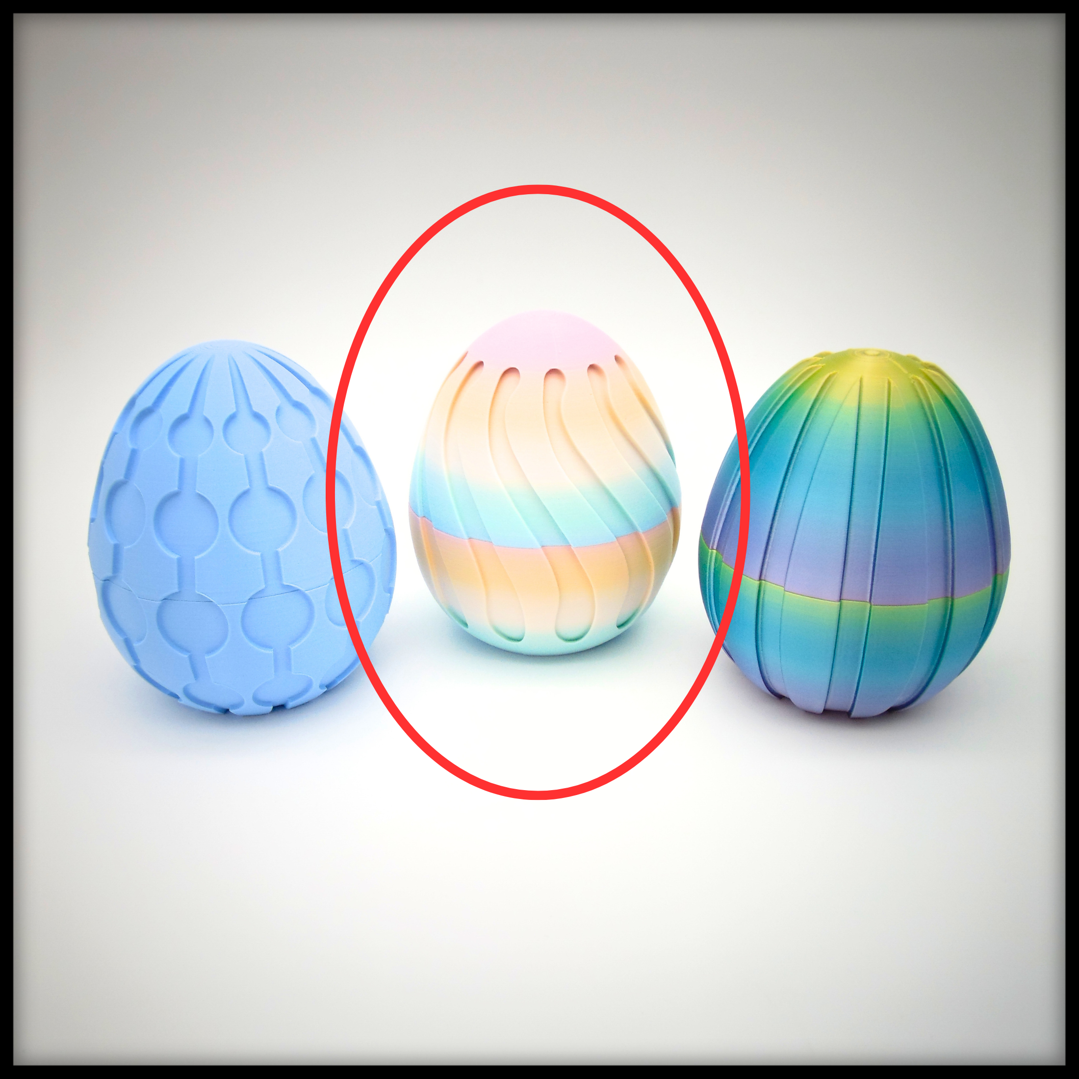 Miniatura 3 do modelo 3D Decorative Easter Egg Collection