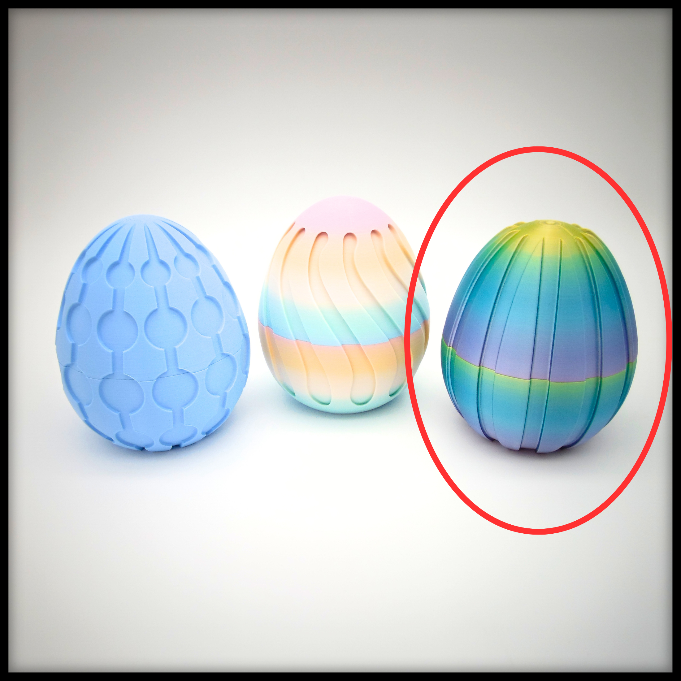 Miniatura 4 do modelo 3D Decorative Easter Egg Collection