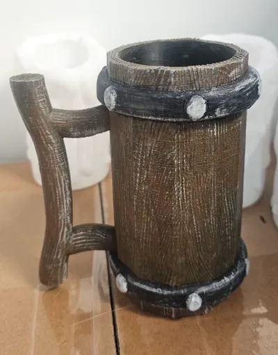 Wooden Tankard