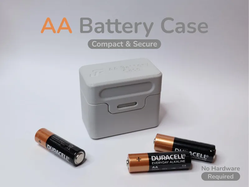 AA Battery Case