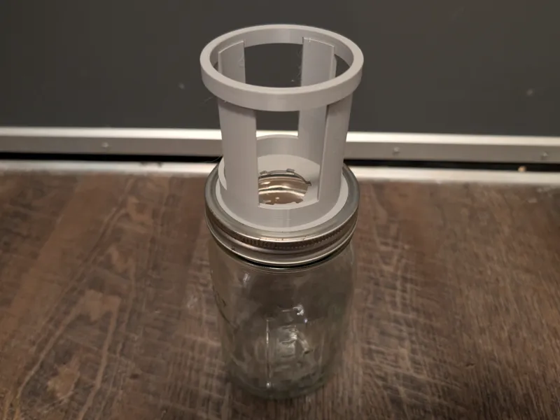 AeroJar with plant support - Wide Mouth Jar