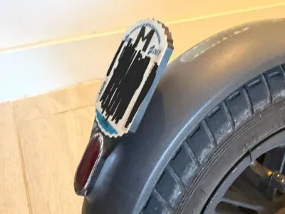 License plate holder - Xiaomi m365