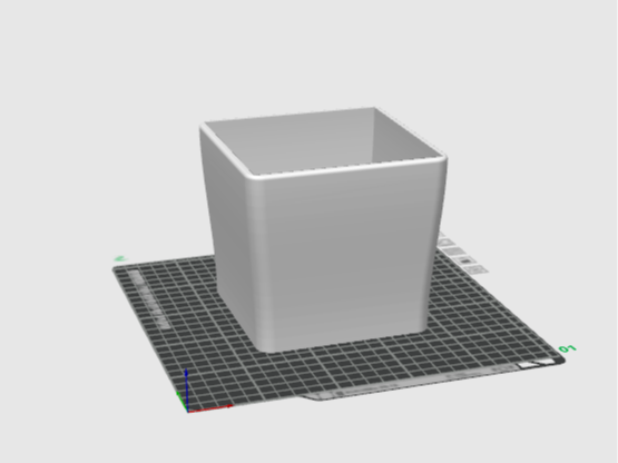 Minimalist Square Plant Pot with Drip Tray