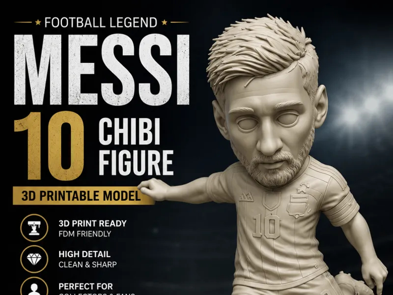 Messi chibi figure