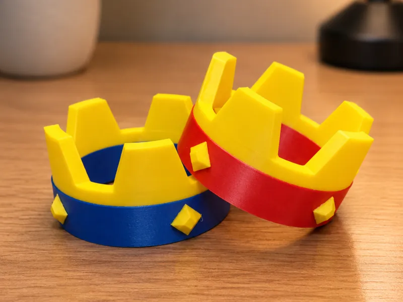 Crown Inspired by Clash Royale – Multicolor 