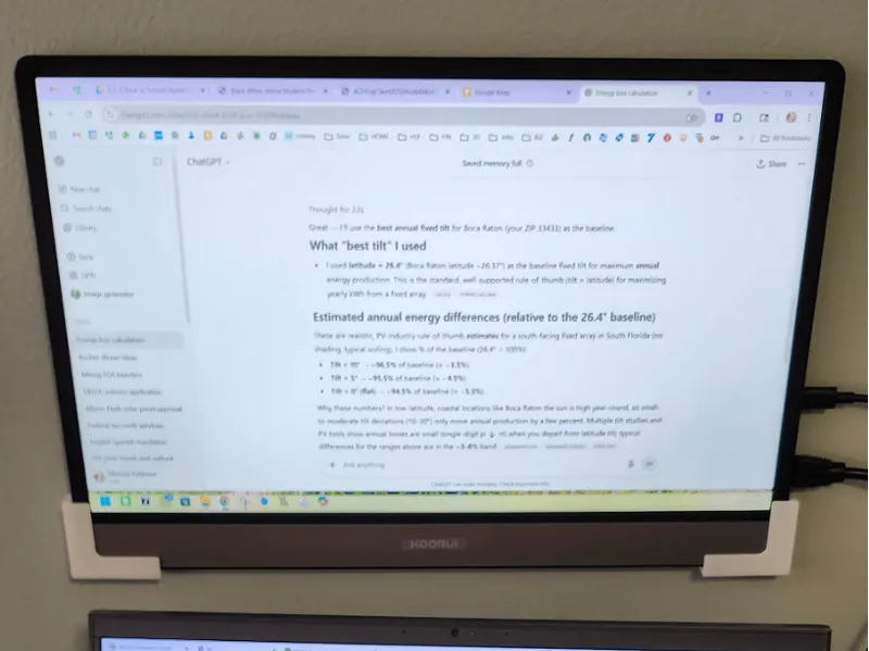Portable Monitor Wall Mounts