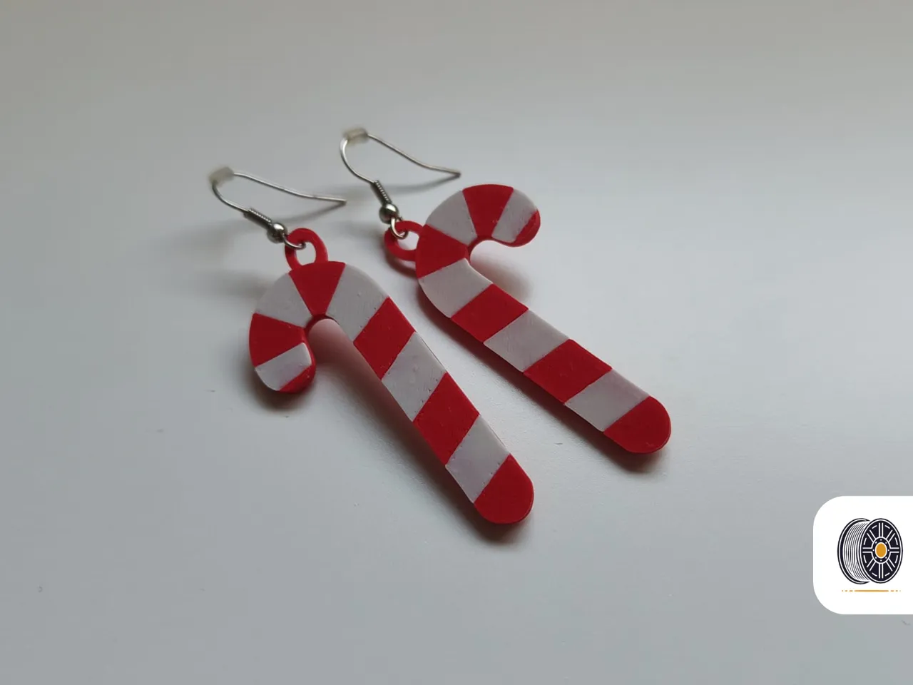 Candy Cane Earrings view 3