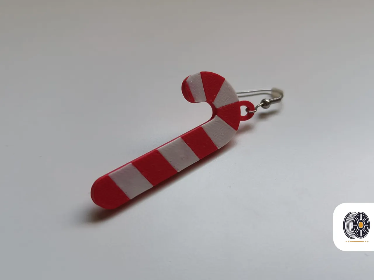 Candy Cane Earrings view 4