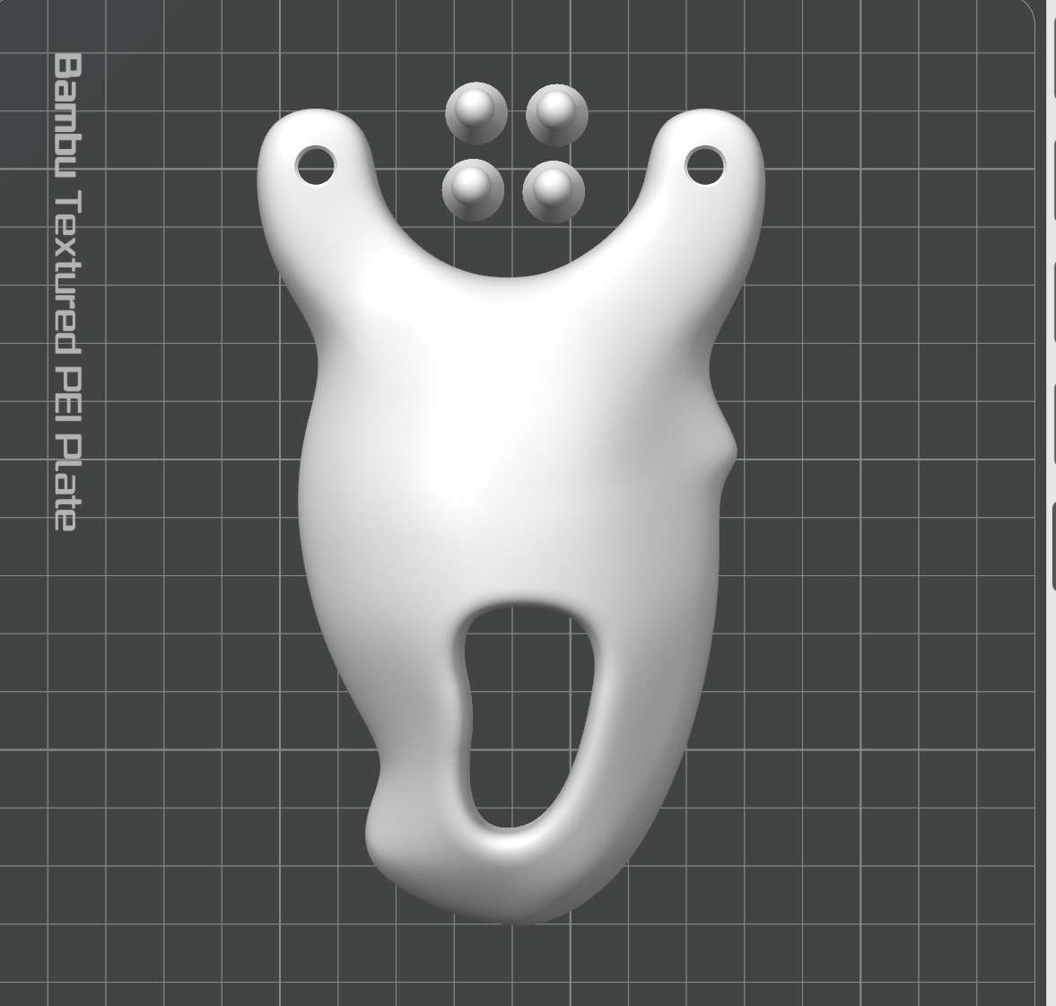 Miniatura 1 do modelo 3D 人体工学曲柄弹弓（单卡）