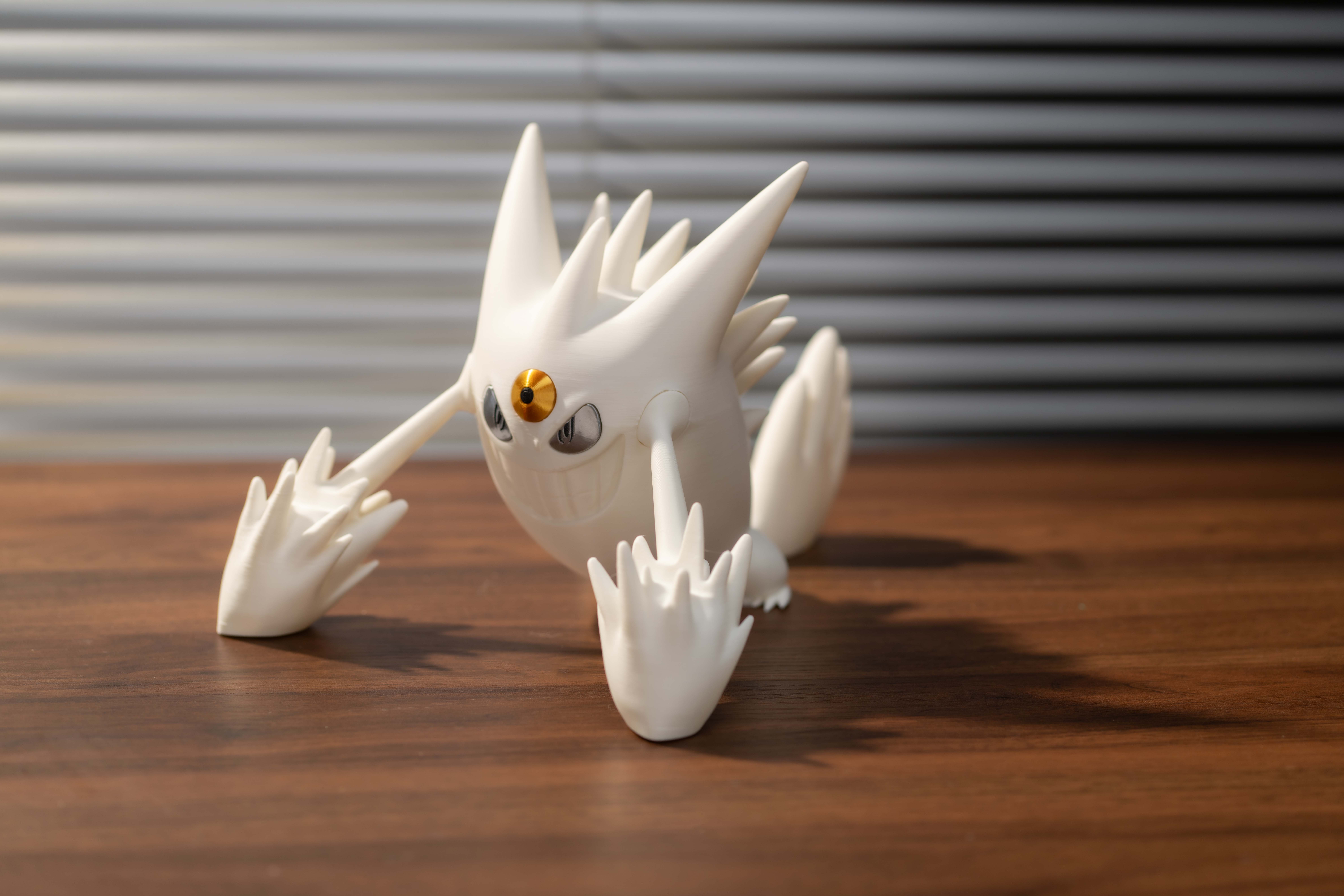 Miniatura 2 do modelo 3D 094Gengar耿鬼Mega手机平板支架