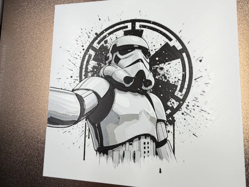 STAR WARS STORM TROOPER SELFIE HUEFORGE
