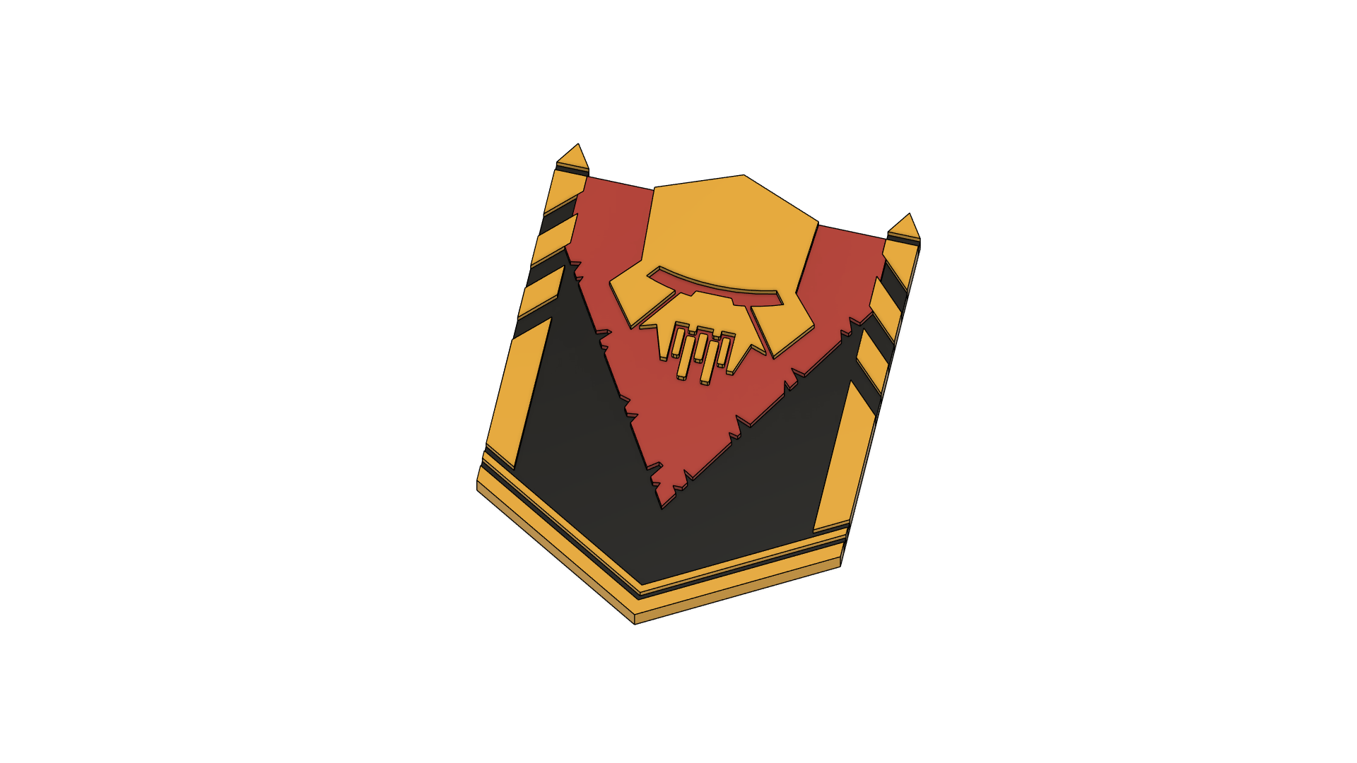 Miniatura 1 do modelo 3D Siege Breakers Keychain/Badge