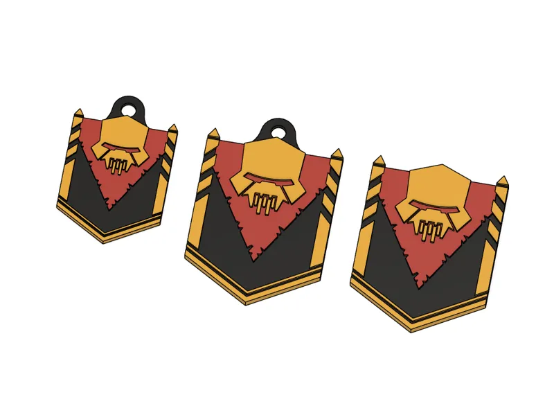 Siege Breakers Keychain/Badge