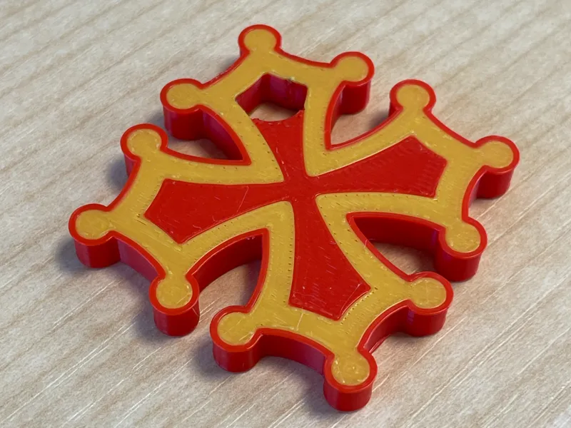 Croix Occitane - Porte-clé