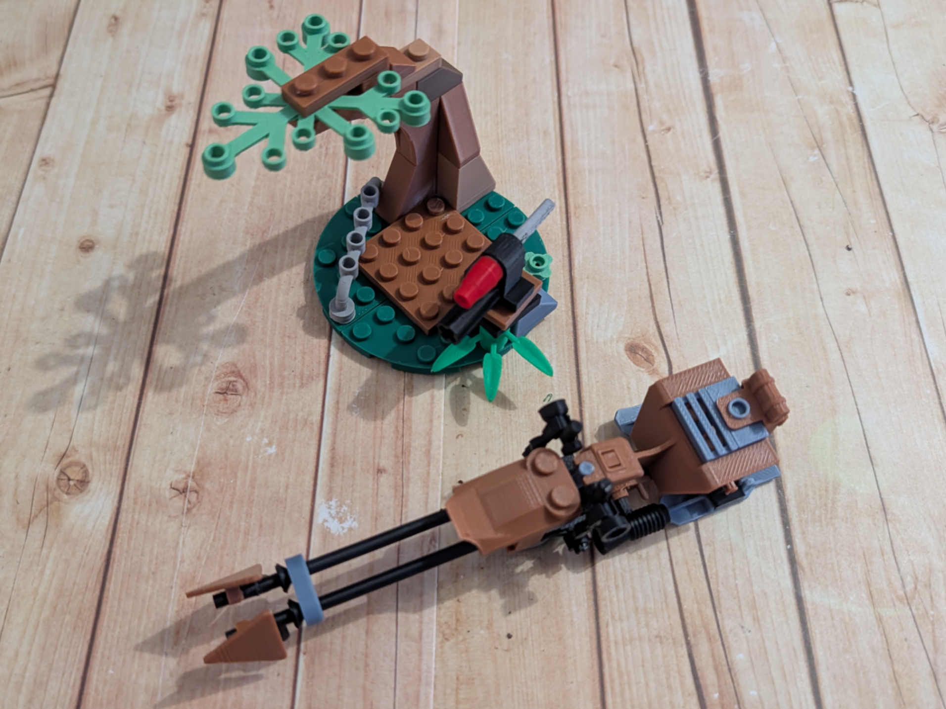 Star Wars Brick Endor Imperial speeder 9489 - 1