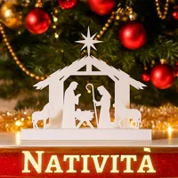 Crèche de Noël lumineuse LED — photo 2