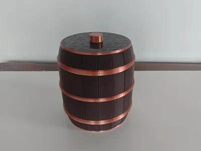 Elegant & Universal Barrel with a Lid