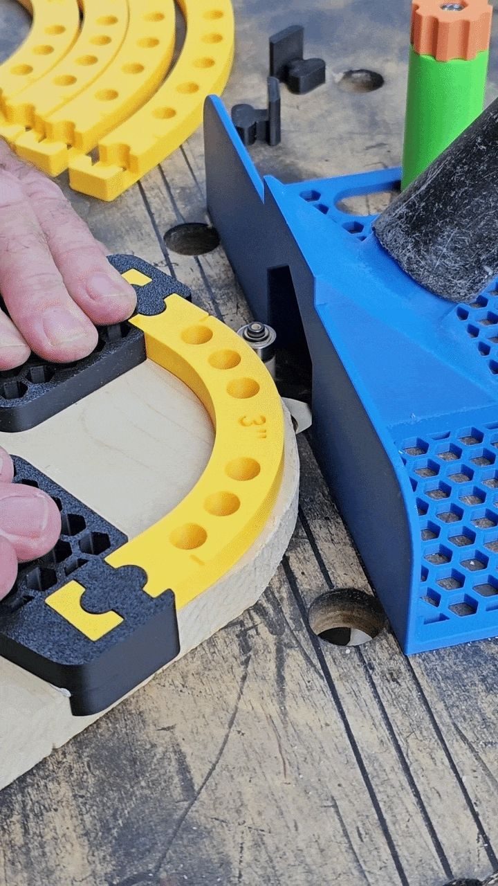 Imperial Corner Radius Router Jig – Large Set