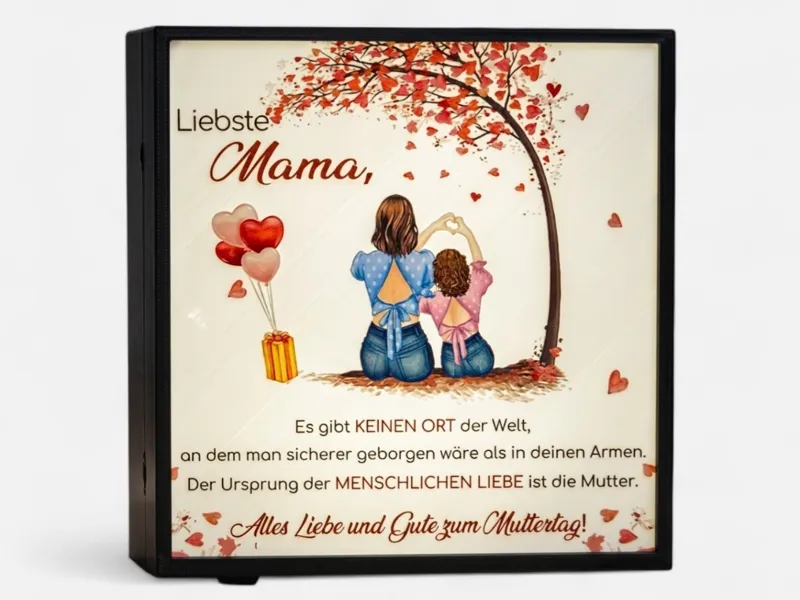 Muttertags Lichtbox