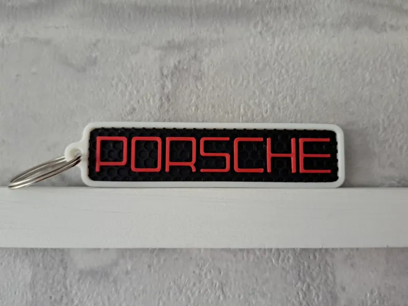Porsche Schlüsselanhänger - Version mit & ohne AMS