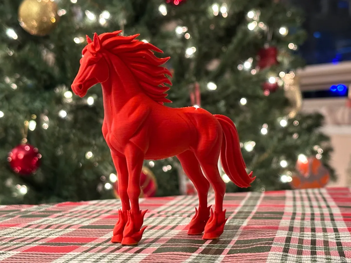 Decorative New Year's Eve Horse Figure Ornament Special Design Collectible Gift