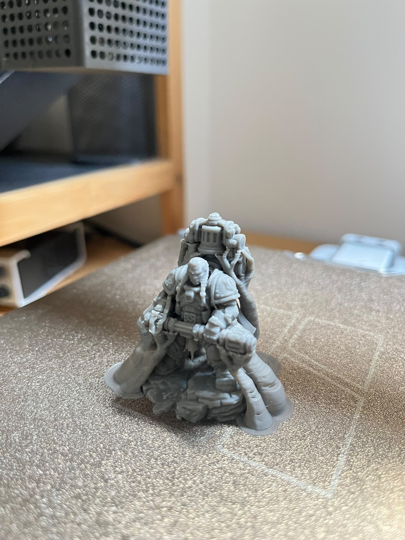 Grimdark Space Dwarf Oathbell Rally Warden - 1