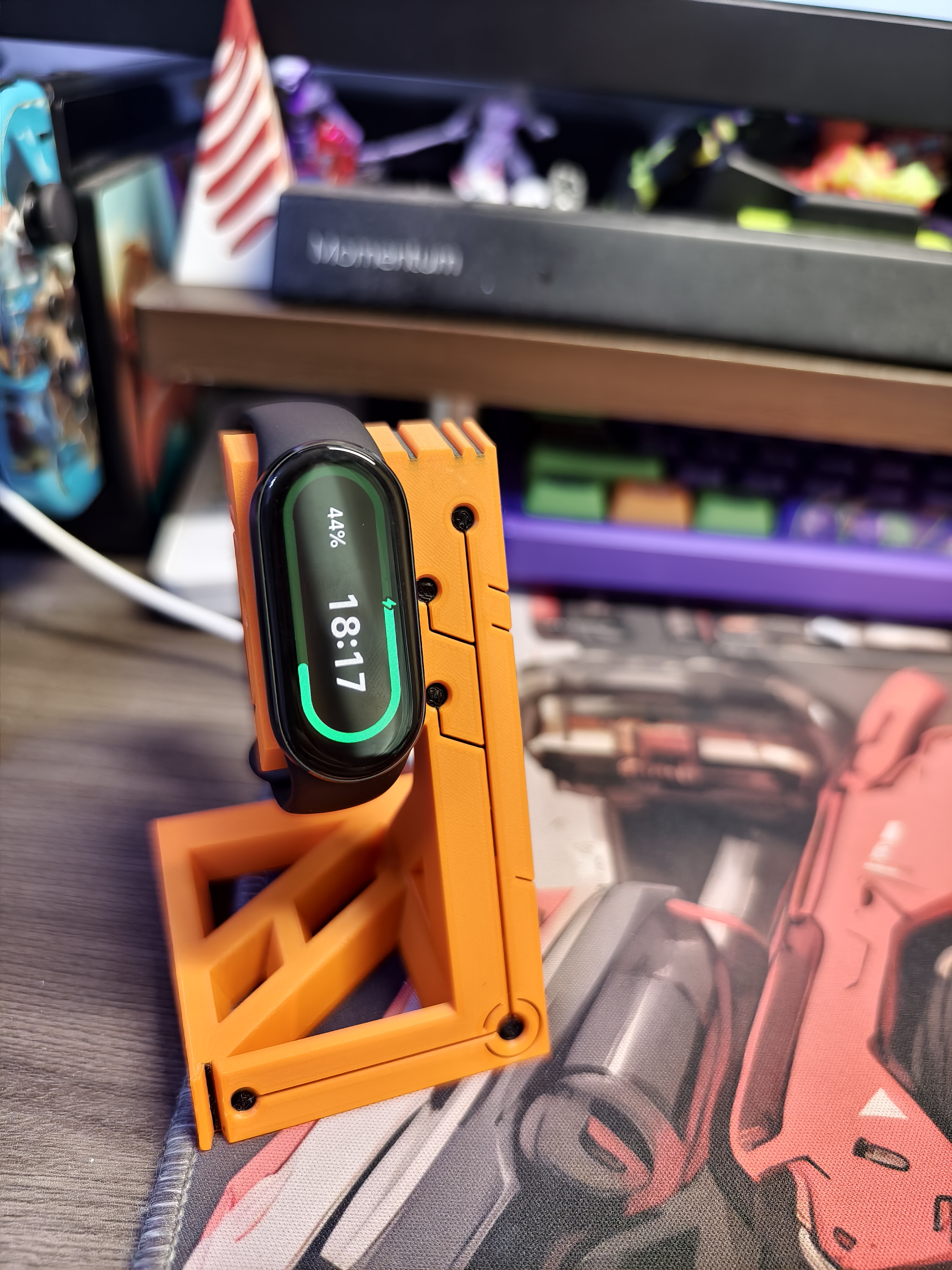 Miniatura 1 do modelo 3D 小米手环充电底座