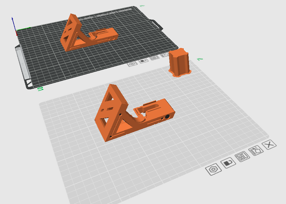Miniatura 2 do modelo 3D 小米手环充电底座