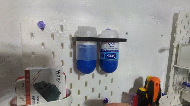 deodorant Skadis adapter stash and motion sensor