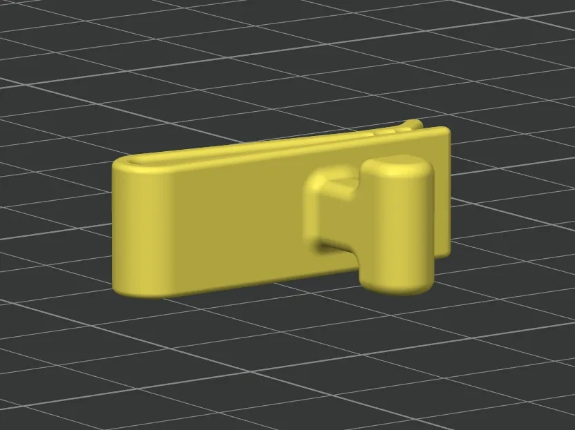 Miniatura 2 do modelo 3D 洞洞板 便签夹 照片夹（兼容宜家IKEA Skadis）