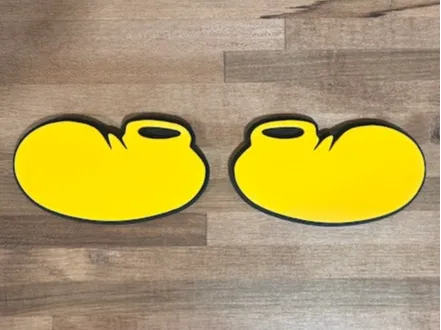 Mickey Shoe Magnets (Set)