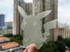 Organza-like Pikachu Bookmark (only 2 grams)