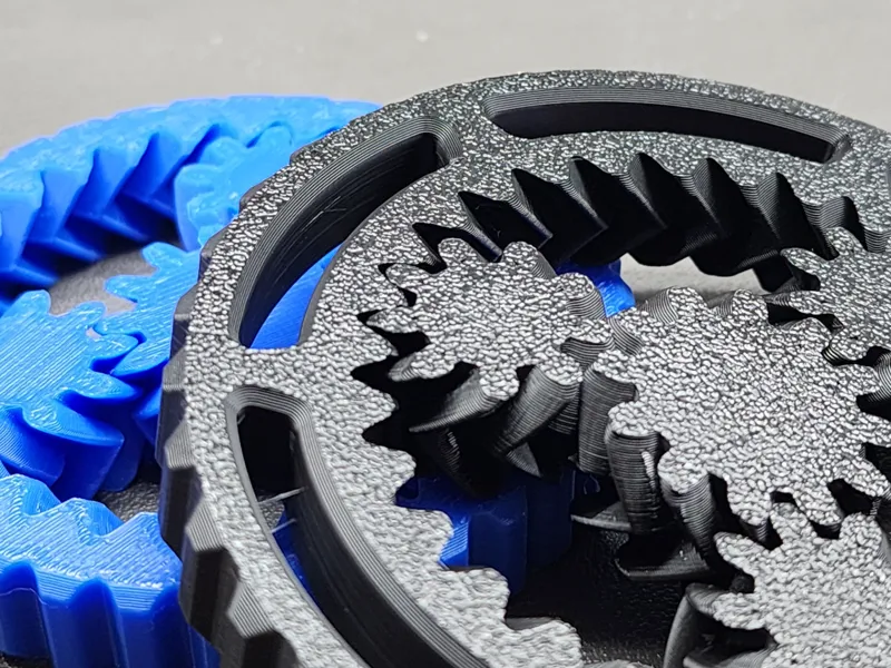 Helical Planetary Fidget Spinner