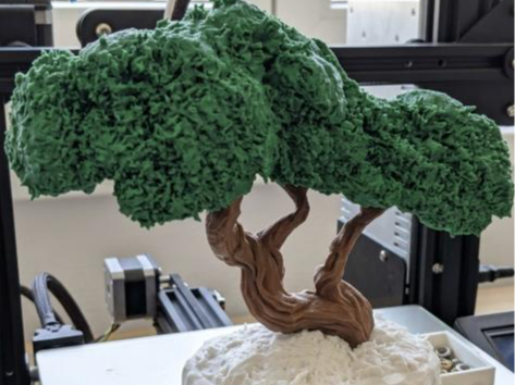 Compartment Bonsai Organizer - Textured Desk Tidy