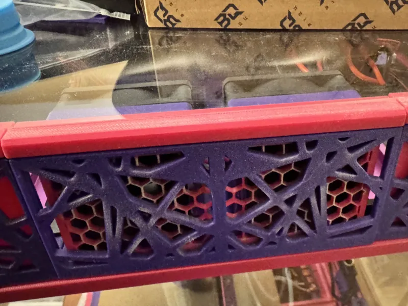 Braug Skirt Fan Holder for 300mm Voron Doomcube