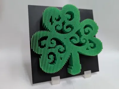 Shamrock Layered Sculpture