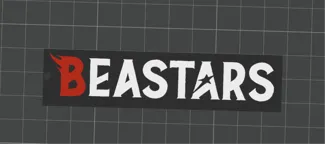 Beastars Logo Keyring