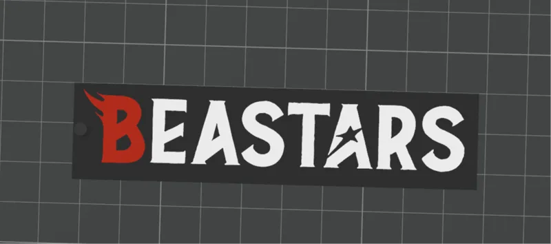 Beastars Logo Keyring
