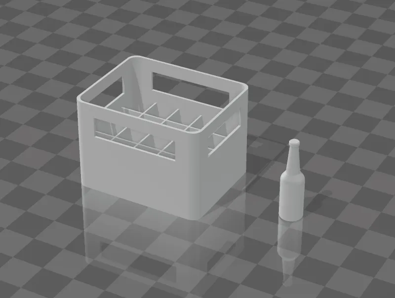 1/10 Beer crate