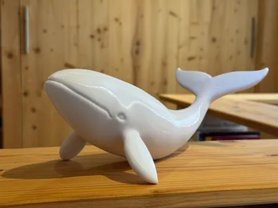 Whale home decoration
