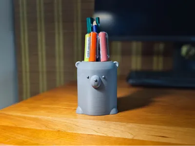 Little Bear Pen Holder