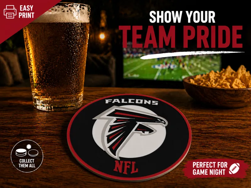 Atlanta Falcons coaster nfl