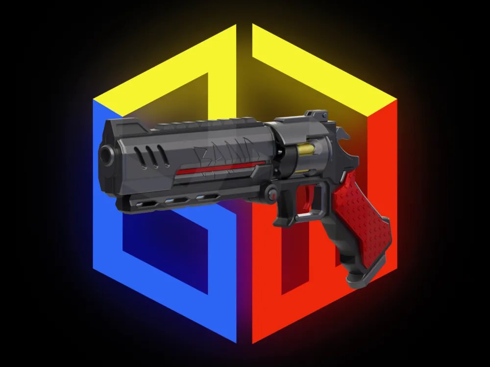 Deadpool's Gun Rivals - Free 3D Print Model - MakerWorld