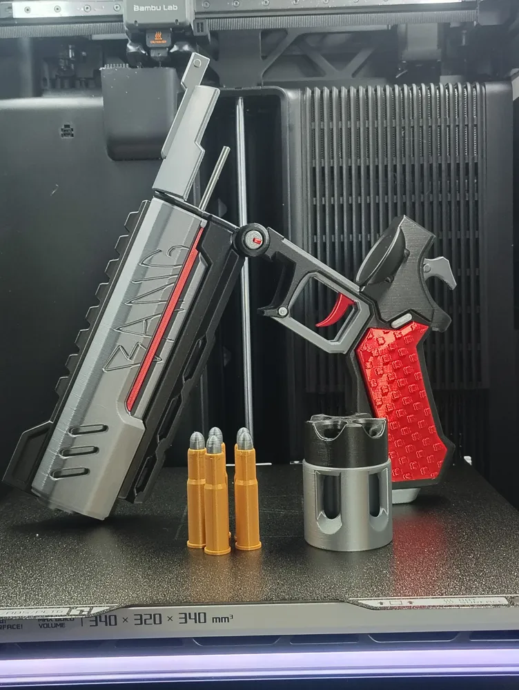 Deadpool's Gun Rivals - Free 3D Print Model - MakerWorld