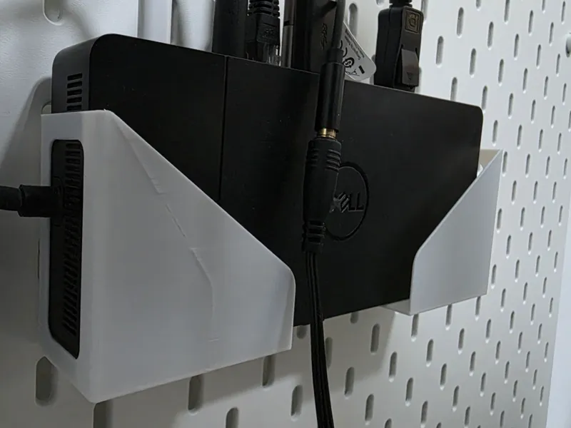 Dell WD19TBS docking station mount for Skadis