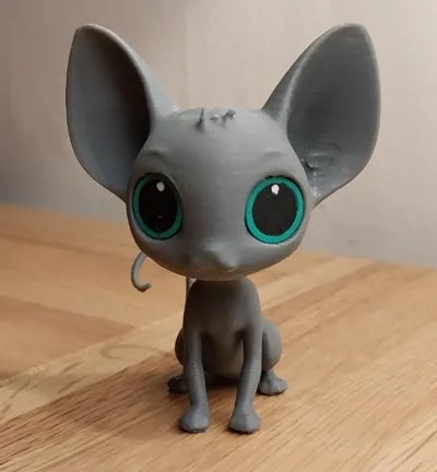 Printmon Sphynx cat