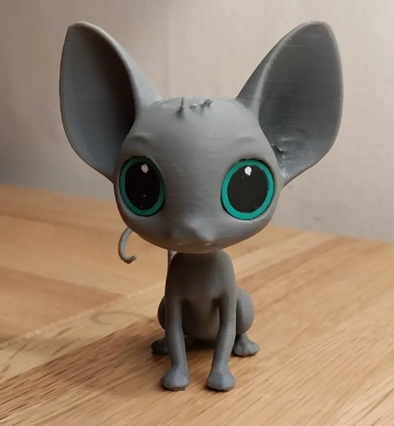 Printmon Sphynx cat